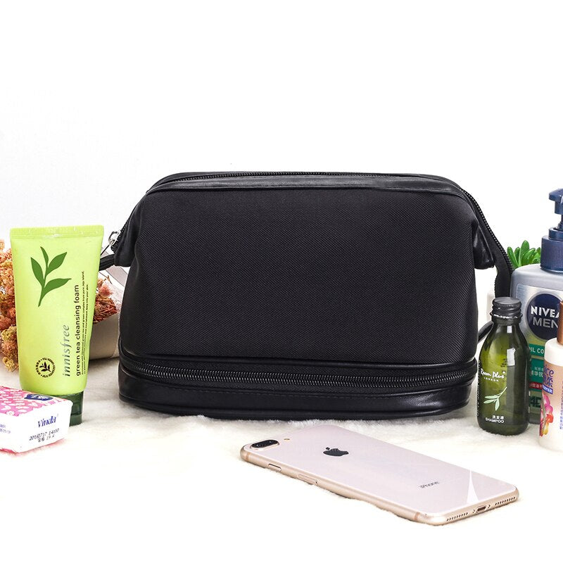 Double-Deck Toiletry Business Bag