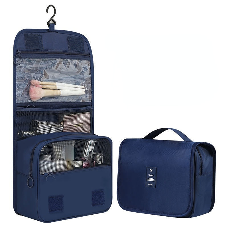 Jetsetter's Glam-On-the-Go Hanging Toiletry Bag