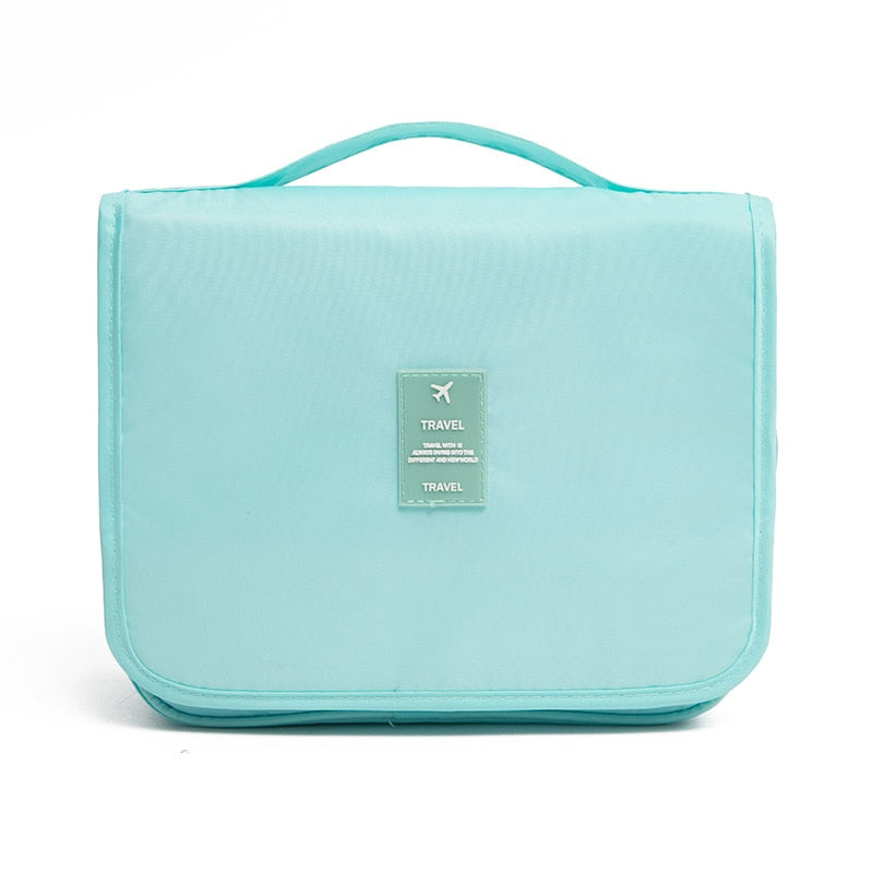 Jetsetter's Glam-On-the-Go Hanging Toiletry Bag