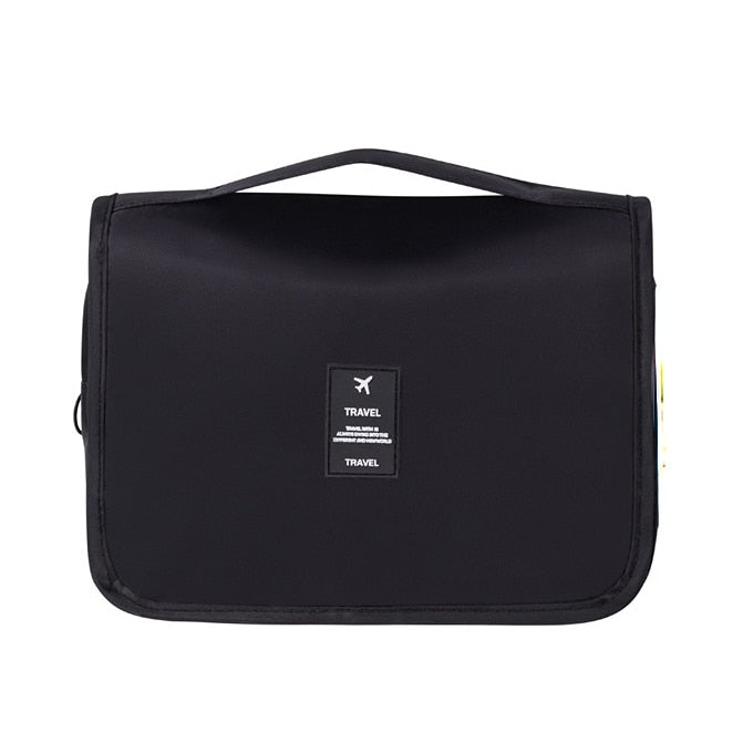 Jetsetter's Glam-On-the-Go Hanging Toiletry Bag