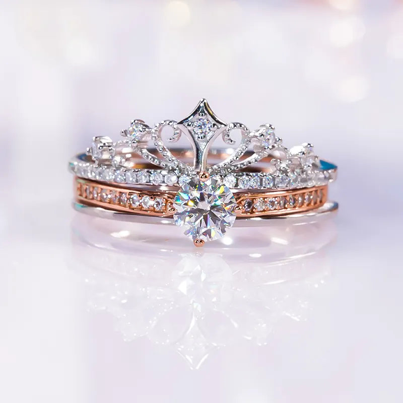 Crown of Rejoicing Ring (Moissanite)